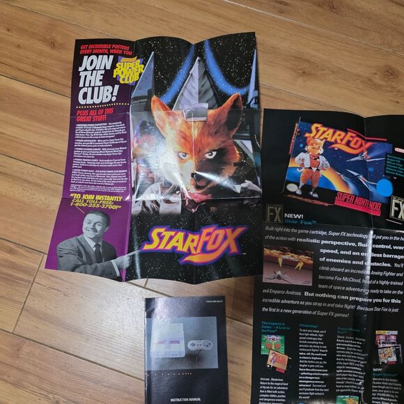 Nintendo Poster / Book Lot Vintage - Picture 4 of 6